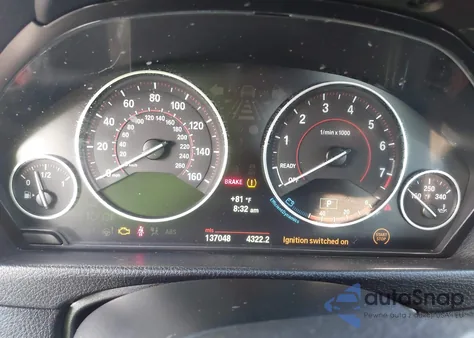 2012 BMW 328I из США, поврежденный, VIN WBA3A5G53CNP17263